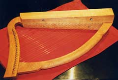 The Celtic harp